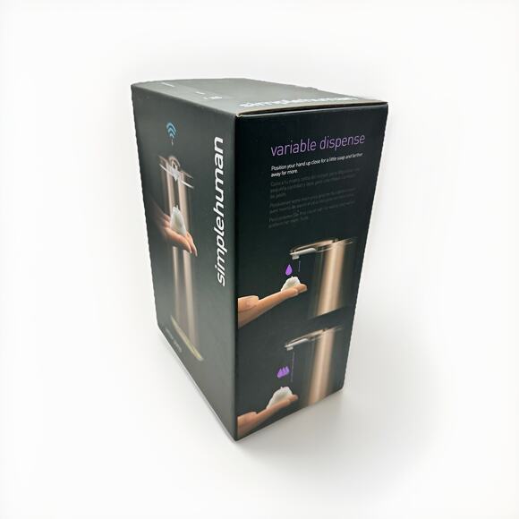 Simplehuman Rose Gold 10oz. Touch-Free Foam Sensor Dispenser w/Mandarin Orange - Picture 2 of 5